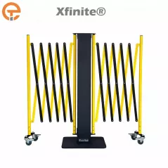 Barrières extensibles Xfinite® Double face sur poteau