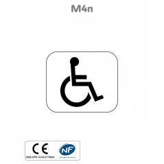 Panonceau Handicapé M4n