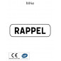 Panonceau Texte M4e