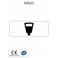 Panonceau Stationnement Payant M6d1