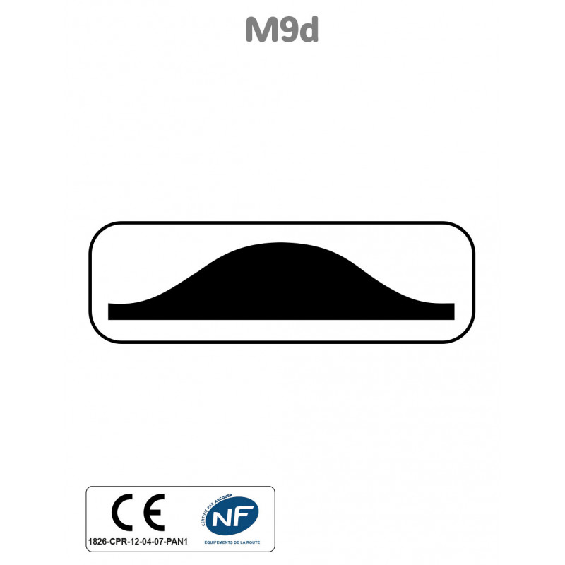 Panonceau Passage Piétons Surélevé M9d