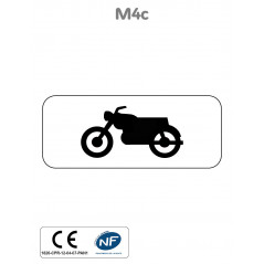 Panonceau Moto M4c