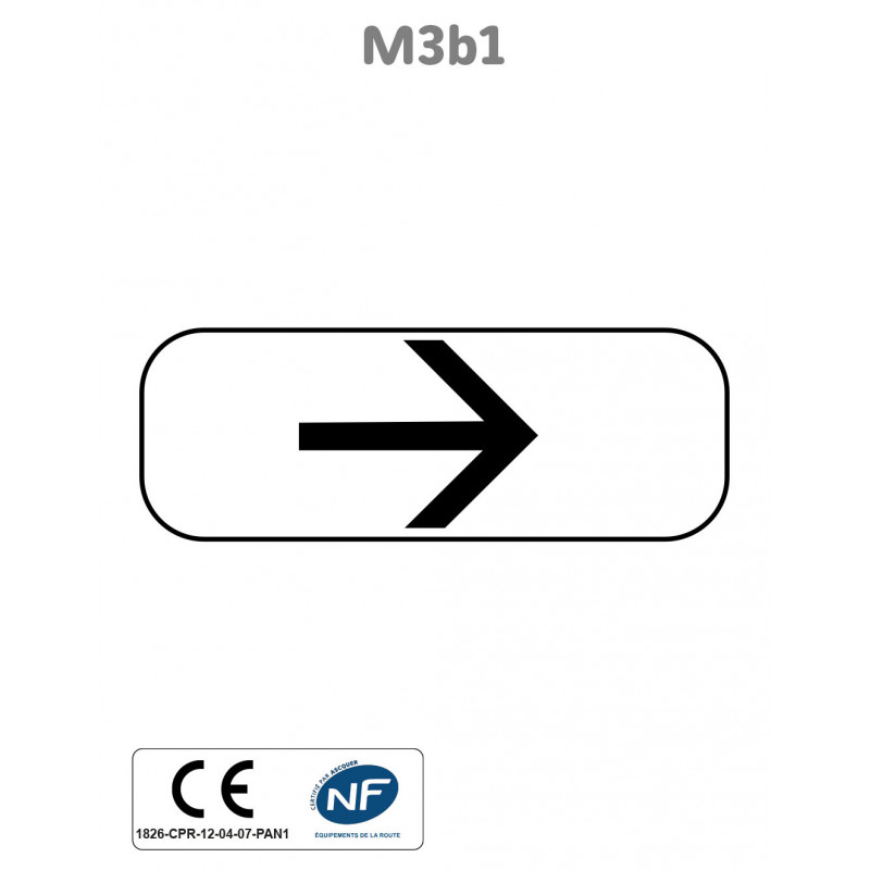 Panonceau de Position ou Directionnel M3b1