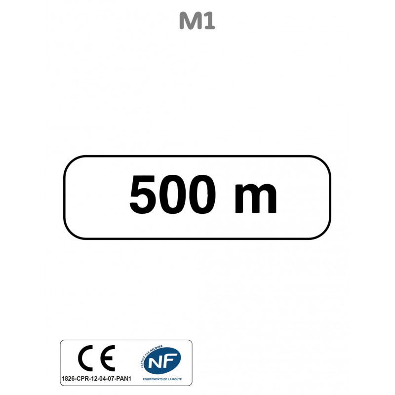 Panonceau de Distance M1