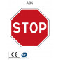Panneau AB4 Stop