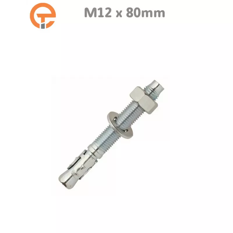 Goujon d'ancrage M12 x 80 mm