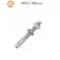 Goujon d'ancrage M12 x 80 mm