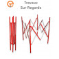 Barrière de Regard carrée extensible