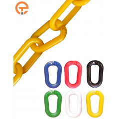 Lot de 4 Maillons de jonction chaînes de signalisation