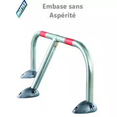 Barrière de parking pieds résine