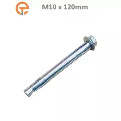 Boulon d’ancrage M10 x 120 mm