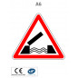 Panneau A6 Pont mobile