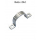 Brides de fixation pour poteau D. 60 mm