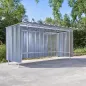 Abri Vélos modulable SAPIN Bois ou Acier