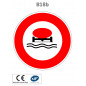 Panneau B18b Interdiction aux véhicules transportant des marchandises polluant les eaux