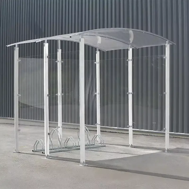 Abri Vélos DESIGN Bois ou Acier