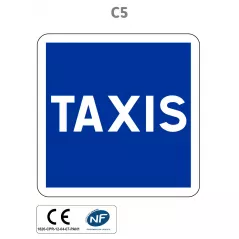 Panneau C5 Station de taxis