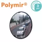 Miroir routier multi-usages cadre noir