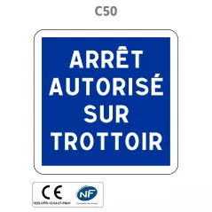 Panneau C50 Indications diverses