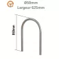 Arceau de protection largeur 625 mm