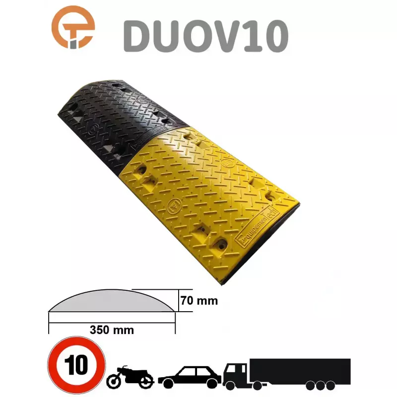 Ralentisseur modulable 70 mm DUO-V10