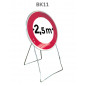Panneau Temporaire Mobile BK11 Limitation de largeur