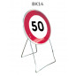 Panneau Temporaire Mobile BK14 Limitation de vitesse
