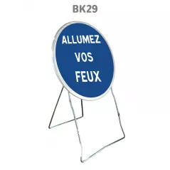 Panneau Temporaire Mobile BK29 Autres obligations