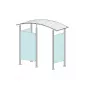 Abri Fumeurs modulable DESIGN acier
