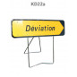 Panneau Temporaire KD22a Déviation