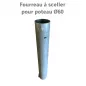 Fourreau à sceller pour poteau de signalisation D. 60 mm