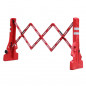 Barrière plastique extensible à lester