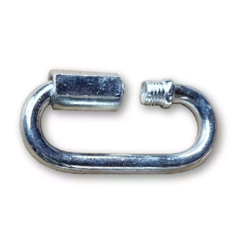Chaîne et maillon acier zingué