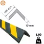 Cornière de protection d'angle caoutchouc