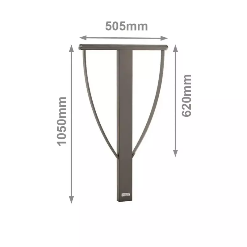 Modèle à sceller Largeur 505 et hauteur 1050