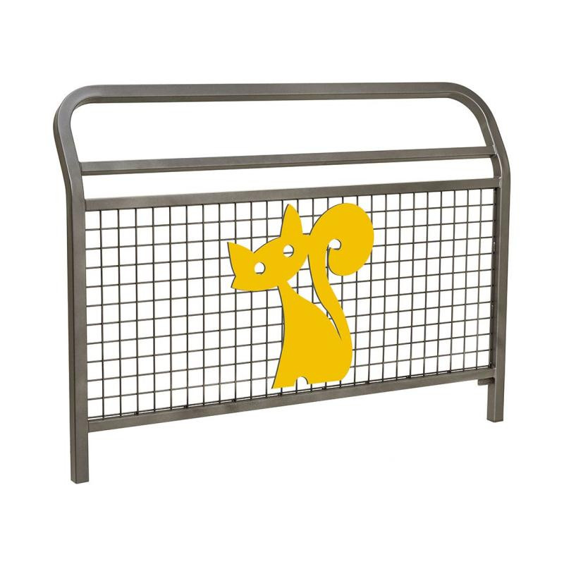 Barrière de ville Animation grillagée 1500 mm