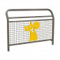 Barrière de ville Animation grillagée 1500 mm