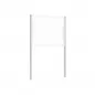 Poteaux 60 x 40 mm pour vitrines 18 à 21 feuilles A4