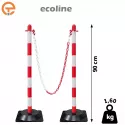Kit Poteaux de balisage ecoLine lestés 1,60 kg