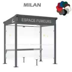 Abri Fumeurs MILAN