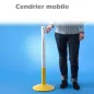 Cendrier mobile 90 cm