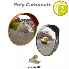 Miroirs convexes multi-usages avec casquette anti pluie