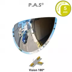 Miroir de sortie de garage vision grand angle