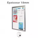 Vitrine d’affichage intérieur 2 à 9 feuilles A4