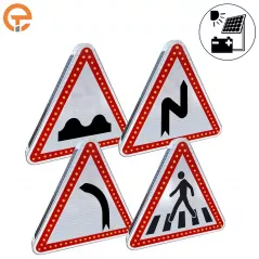 Panneaux de Danger renforcés à LED Type A