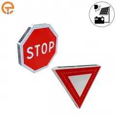 Panneaux d'Intersection et de Priorité renforcés à LED Type AB