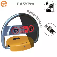 Barrière de parking solaire à télécommande