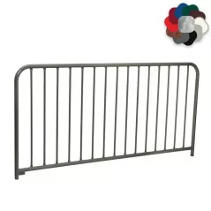 Barrière de ville à barreaux