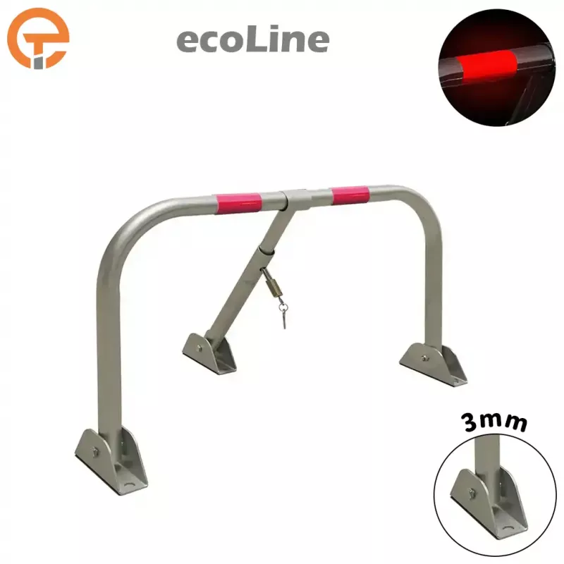 Barrière de parking ecoLine à cadenas