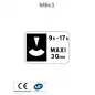 Panonceau Stationnement avec Disque M6c.1